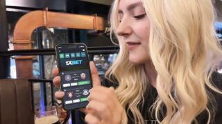 Random guy fucks me in a sports bar and cums on my face - Eva Elfie - sexonly.top/ogm
