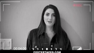 Ginger Teens Foster Step Daughter Aria Carson Thanksgiving Day Three-Way