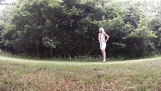 Outside Flashing (inside Zip Front Dress)