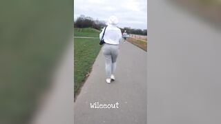 Fat Booty Jiggly Ass - Pawg Wedgie VPL