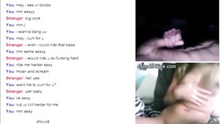 Dark Hair showing her great body on web cam