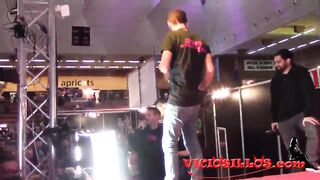 Amateur Stripped on Stage
