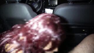seducing the Uber driver... I screwed him inside outdoors and