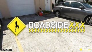 Roadside - sexy Hispanic Plays With babe Vehicle Mechanic For Discount