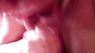 Smoking babe Old Sloppy Fellatio