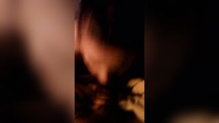 amazingly hot head inside bed