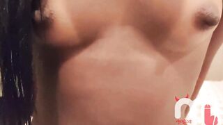 Finger Bang a incredible young ebony woman
