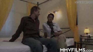 Short haired mom into glasses fucking
