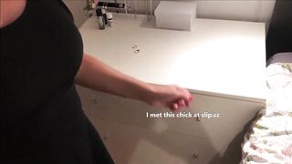 Amateur curvy Swedish wifey interracial anal
