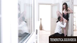 Ravishing Huge Legged 19 Yo Vika Lita Takes a Rough Pounding