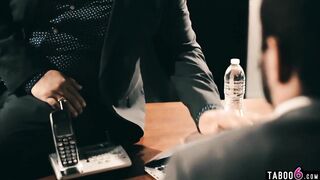 Low level manager tricks Bae teenie temp Tiffany Watson in