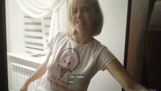 Deeply for washing machine. Rough sloppy facefuck