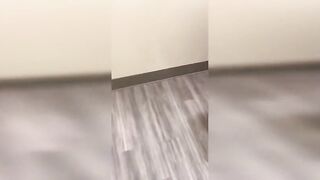Lovers got caught into dressing room