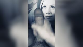 Scarlet Witch(Wanda Vision)gets her face covered with cum!!!