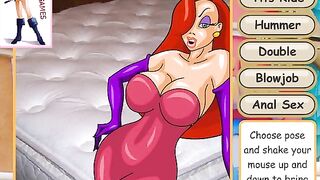 Jessica Rabbit really likes the hard banging