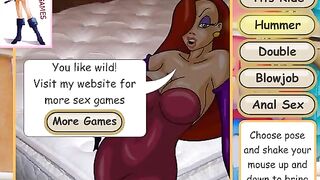 Jessica Rabbit really likes the hard banging