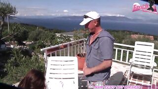 german petite amateur teens at outside plowed