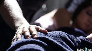 Crazy older daddy fucking a 18 year old Zoe Parker next to