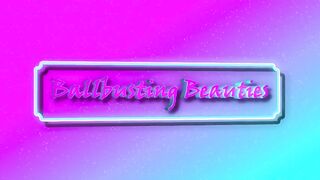 Ballbusting and pose with Alexis Coal