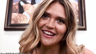 Cute Huge Natural Tits Blonde Real Estate Agent Bangs Recently Divorced Client