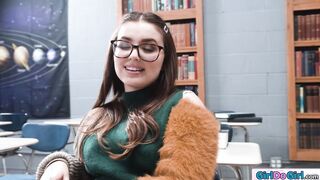 I change from bookworm to strapon bitch