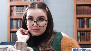 I change from bookworm to strapon bitch