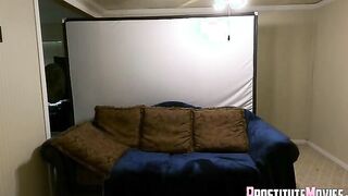 Redhead Girl Sex with inexperienced nerd