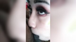 Petite Asian Sucks BBC for Cash