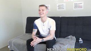Young Kyle Brant touching himself and jerking off his dick