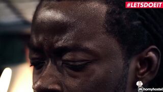 HORNYHOSTEL - STUNNING BEAUTY NATA OCEAN UNWINDS WITH BBC INSTEAD OF BF FULL SCENE -