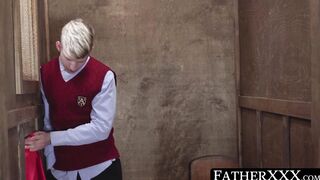 Strict twink sans protection subsequent to giving daddy wet sensual caress