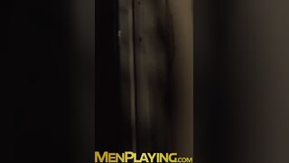 Elegant stud spreads coworkers butt and pounds it hard