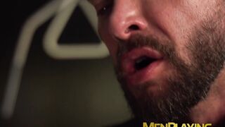 Elegant stud spreads coworkers butt and pounds it hard