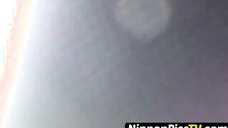 Japanese delights feel embarrassed when watched while peeing