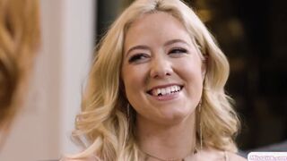 Stepmom facesitting lesbian stepdaughter