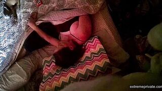 watching fingering stepmom while I jerk off