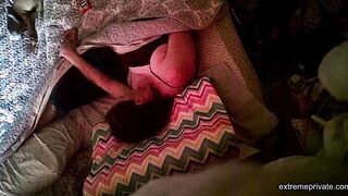 watching fingering stepmom while I jerk off