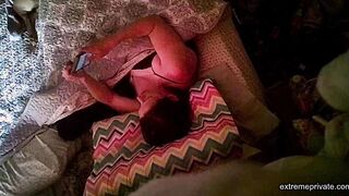 watching fingering stepmom while I jerk off