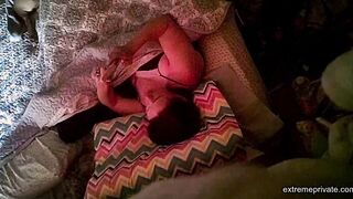 watching fingering stepmom while I jerk off