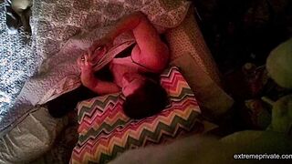watching fingering stepmom while I jerk off