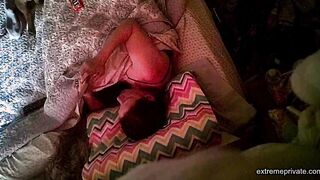 watching fingering stepmom while I jerk off