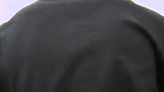 Retro mommy gives passionate blowjob before riding rough