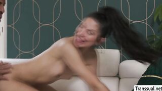 Slutty Tbabe Zariah craves for pool cleaners cock