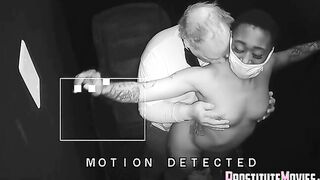 Black Stripper shows older man