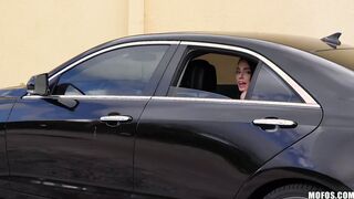 Mofos - Ashly Anderson saved  cop, and pays back by ping to her knees and sucking his