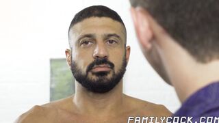 Stepfather fucks his stepson in taboo hypnotization porn