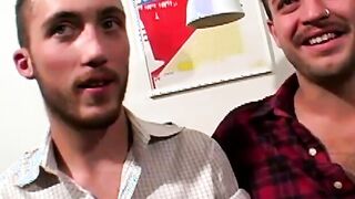 Cute homosexual anal fucks his handsome boyfriend
