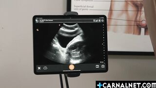 Doctor Wolfs anal ultrasound for Damien