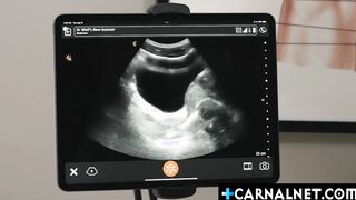 Doctor Wolfs anal ultrasound for Damien