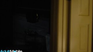 ADULTMOBILE - April Olsen Lets Half Bare Dante Colle Arrive In Her Bedroom To Examine